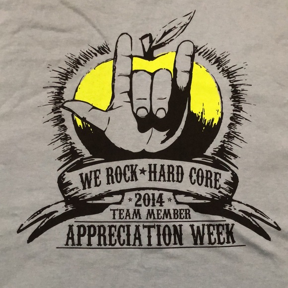 Whole Foods We Rock Hard Core short sleeve t-shirt New, Adult XL - Picture 4 of 16